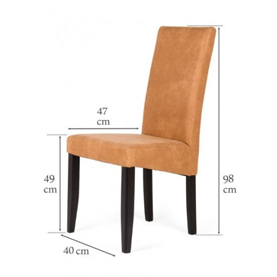 Dante asztal + 4 db Berta elegant szék