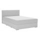 FERATA Boxspring típusú ágy 120x200, világosszürke KOMFORT