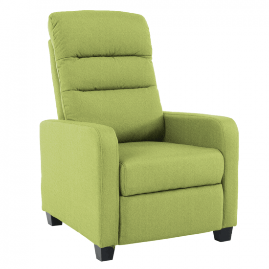 TURNER Relaxáló fotel, zöld