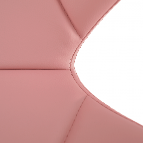 ARGUS Irodai fotel, rózsaszín/króm NEW