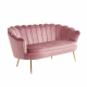 NOBLIN Luxus heverő, 2,5-es ülés, rózsaszín/arany, Art-deco