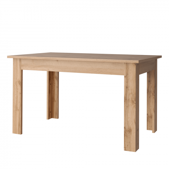 MORATIZ Kihúzható asztal, wotan tölgy, 132-175x80 cm