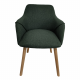 PETRUS Design szék, zöld/bükk
